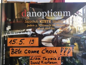 Danopticum präsentiert:  - Bête comme chou – Lisa Tuyala & Daniel Kartmann Duo